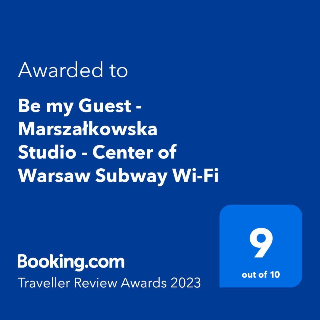 Be My Guest - Marszalkowska Studio - Center Of Warsaw Subway Wi-Fi Breakfast Экстерьер фото